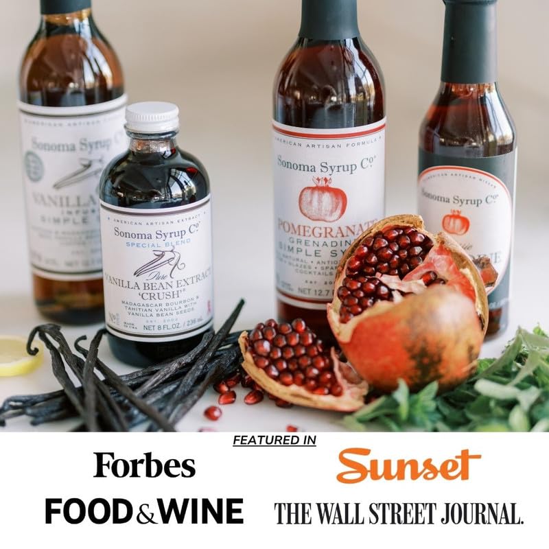 Sonoma Syrup Co Pomegranate Grenadine Simple Syrup