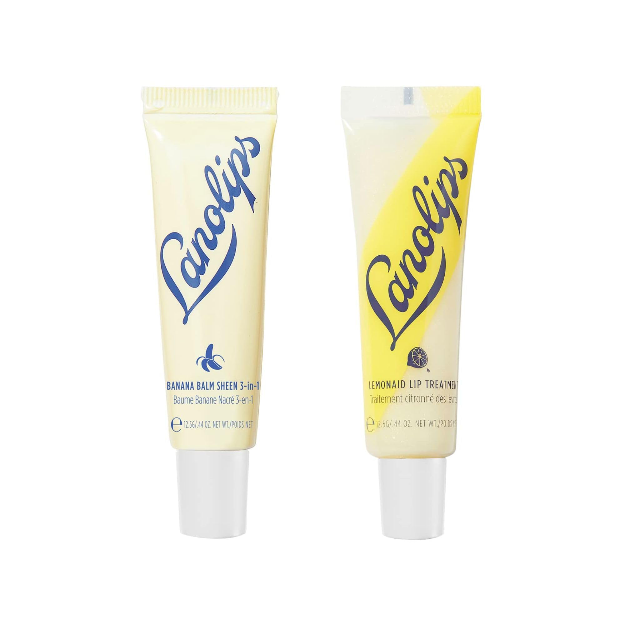 Lanolips Lip Treatment Duo - Banana Balm Lanolin Gloss