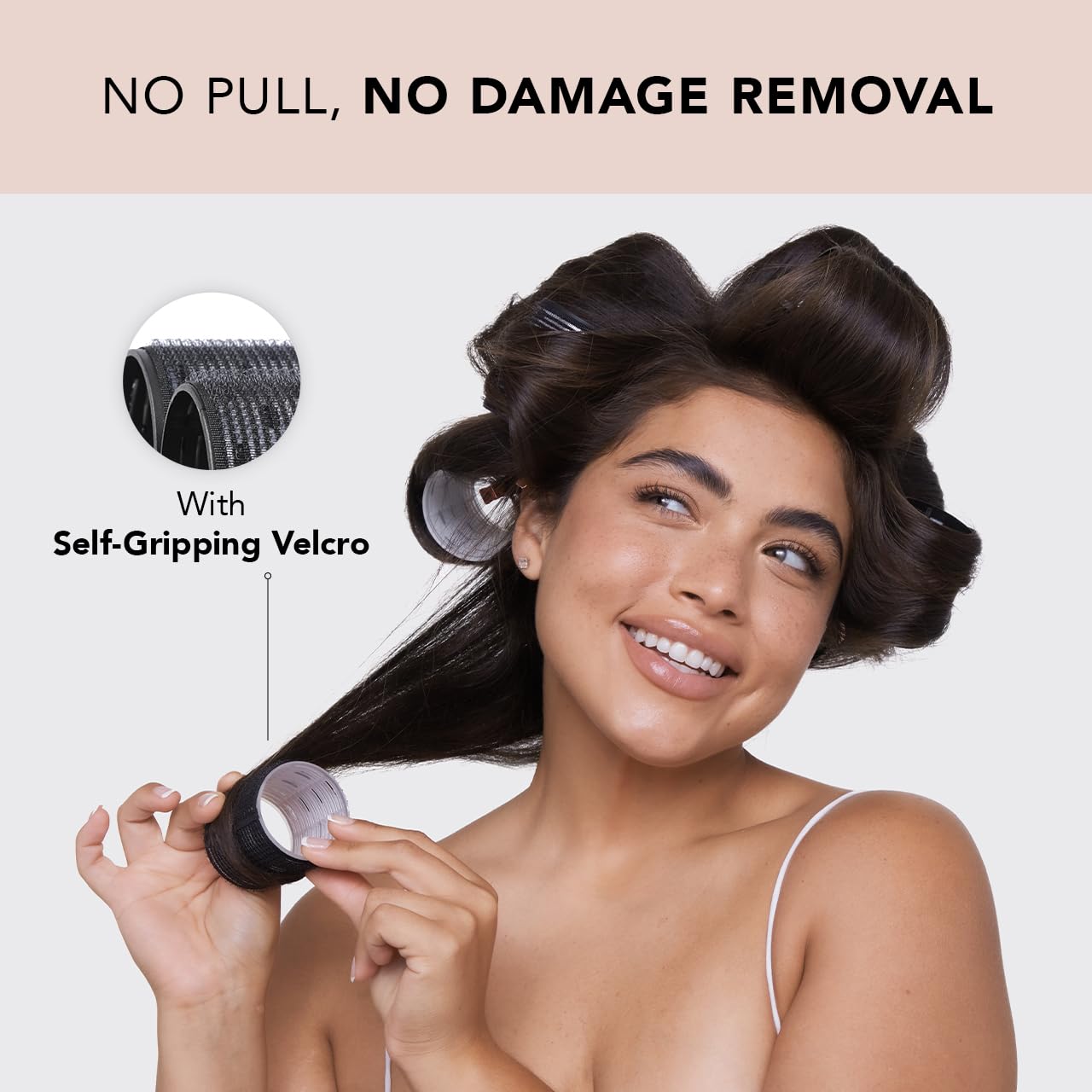 Kitsch Ceramic Thermal Hair Rollers for Women - Self Grip Rollers