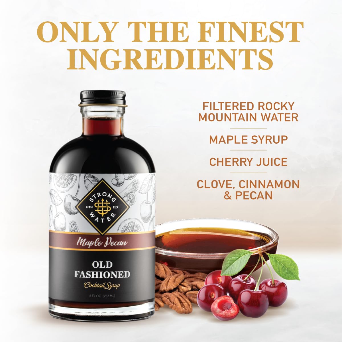 Strongwater Maple Pecan Old Fashioned Craft