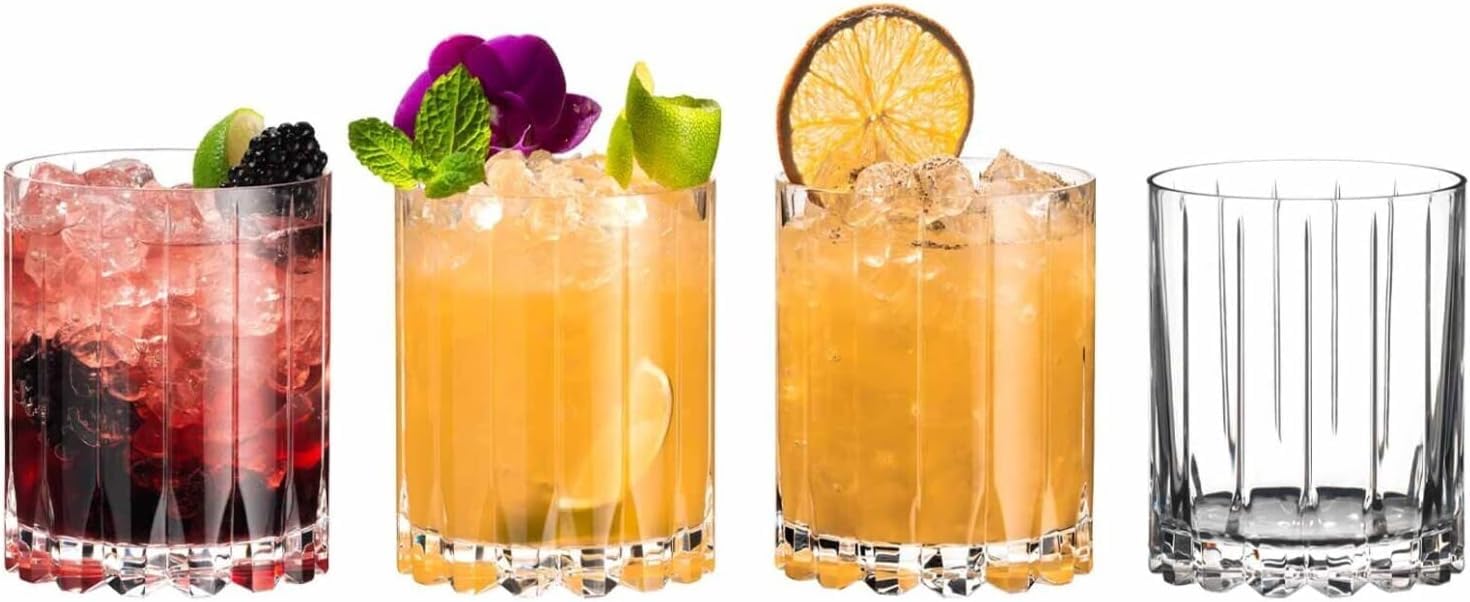 Riedel Glassware Double Rocks Set of 4