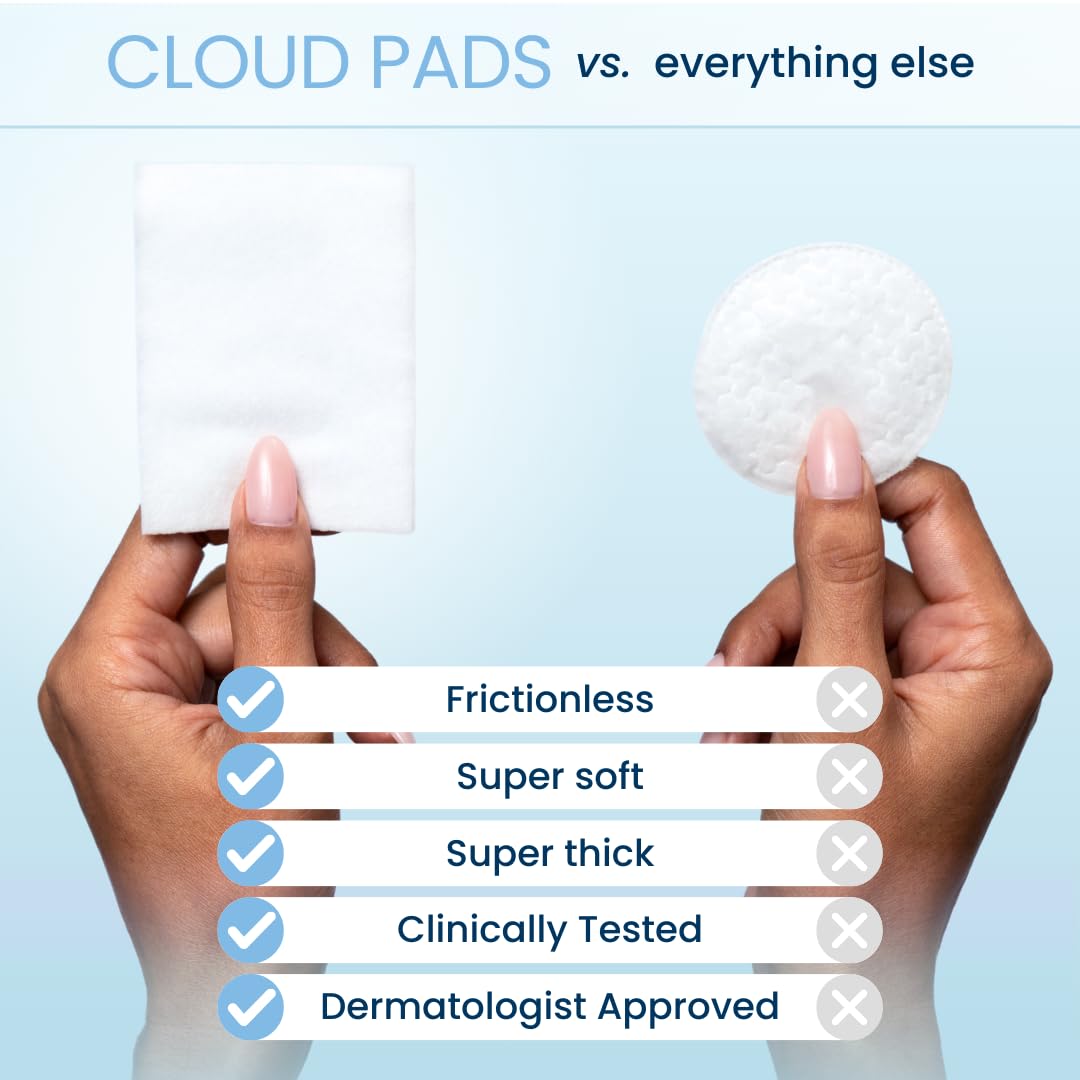 Clean Skin Club Cloud Pads, 60 Count
