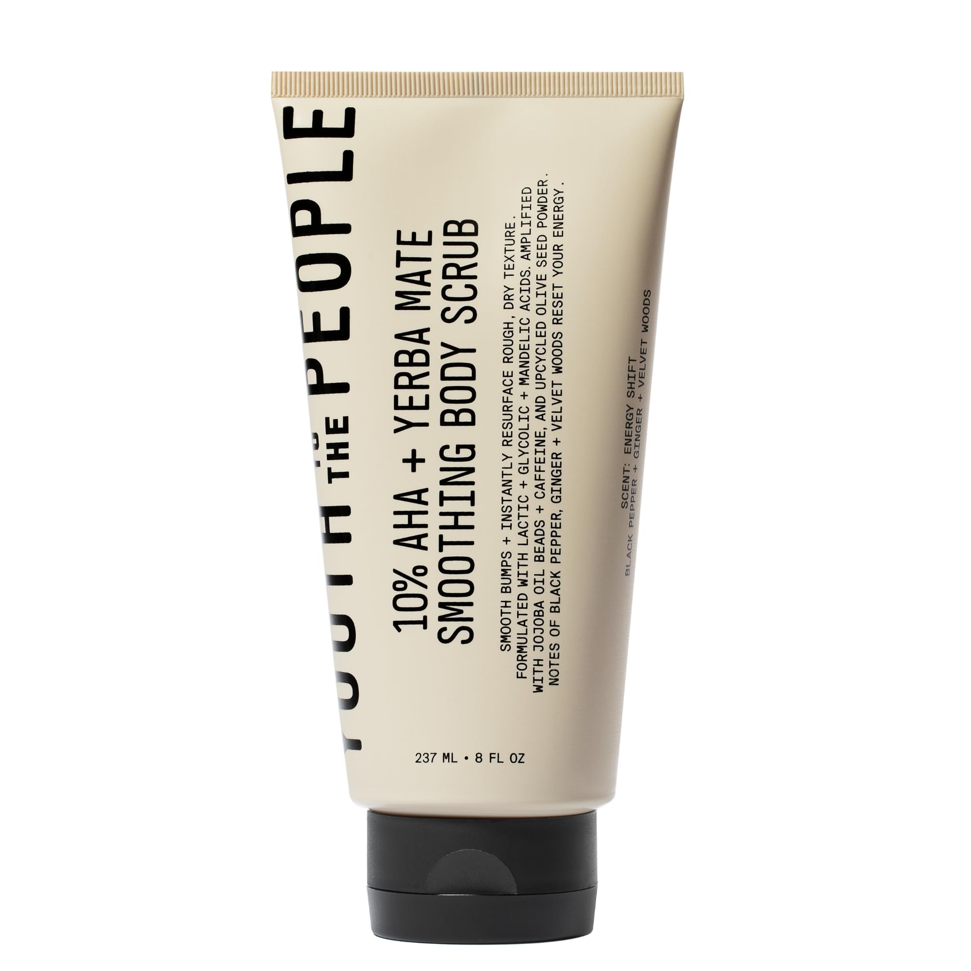 Youth To The People 10% AHA + Yerba Mate Smoothing Energy Body Scrub