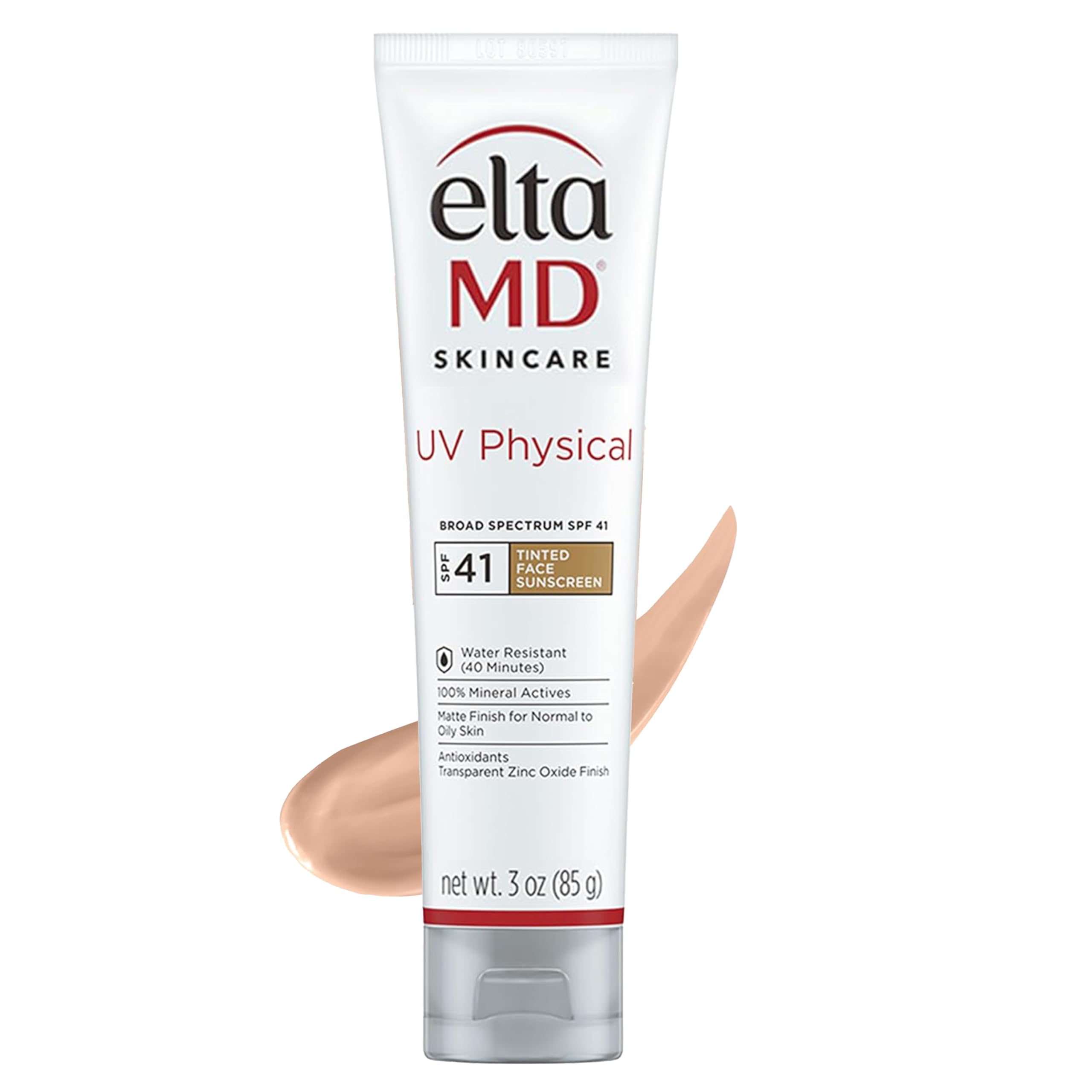 EltaMD UV Physical Tinted Mineral Sunscreen for Face SPF 41