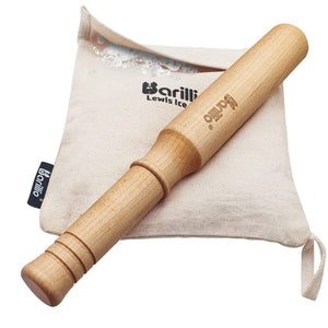 Barillio Drink Muddler Mallet and Lewis Bag Set