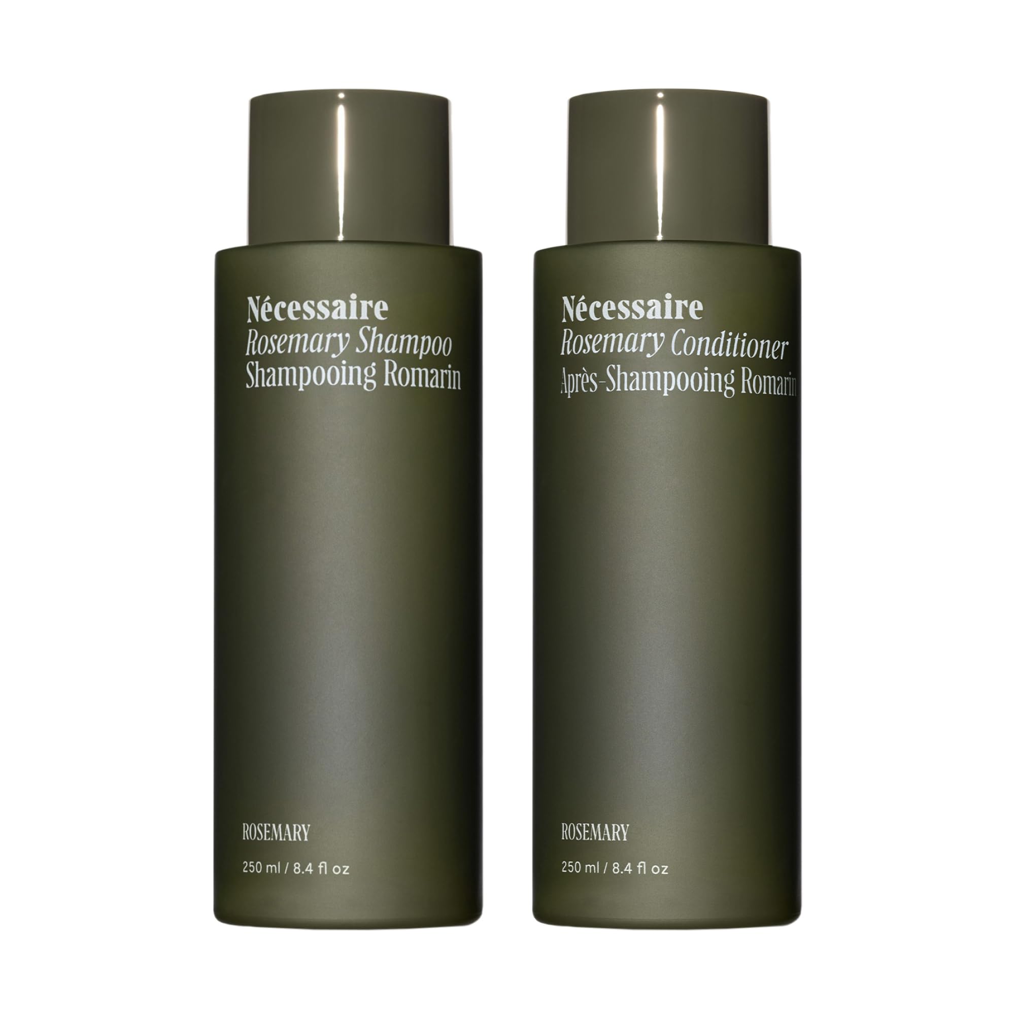 Nécessaire Rosemary Hair Duo | Multi-Protien Strengthening Shampoo + Conditioner