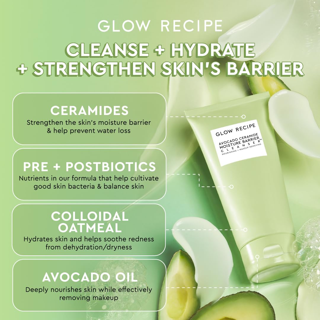 Glow Recipe Avocado Ceramide Facial Cleanser