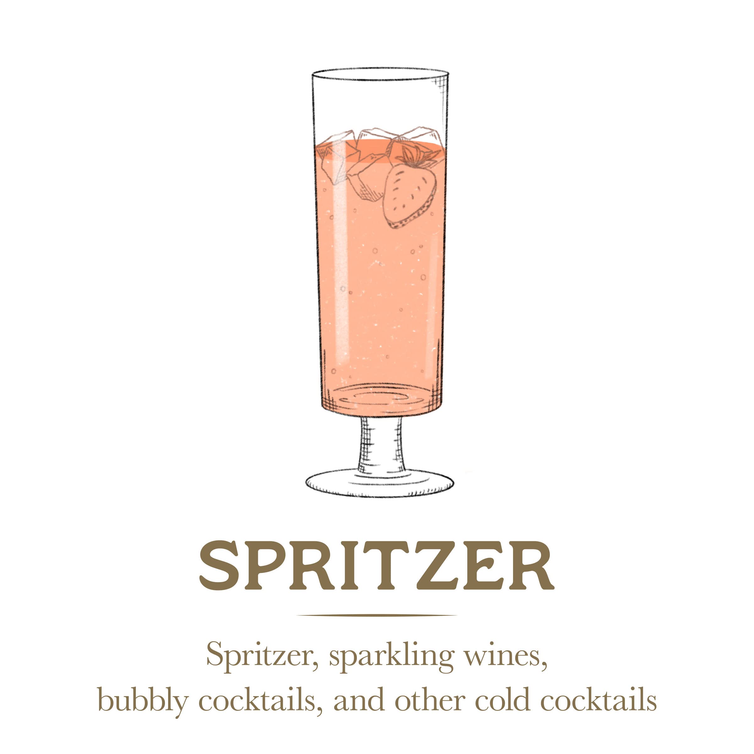 Mikasa Craft Cocktail Set of 4 Spritzer Champagne Prosecco Wine Flute Glasses, 9.5-Ounce, Clear