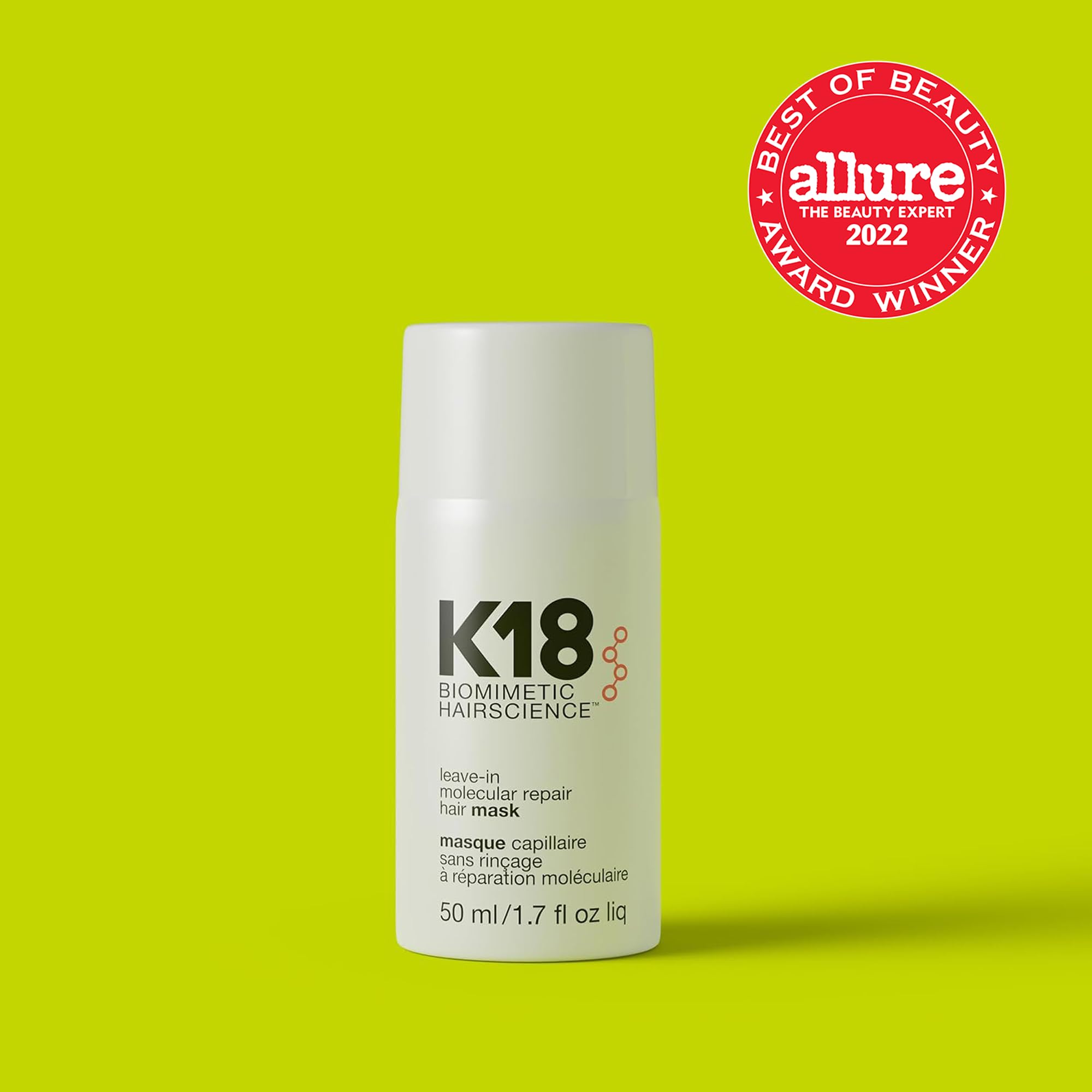 K18 Full-Size Leave-In Molecular Hair Mask