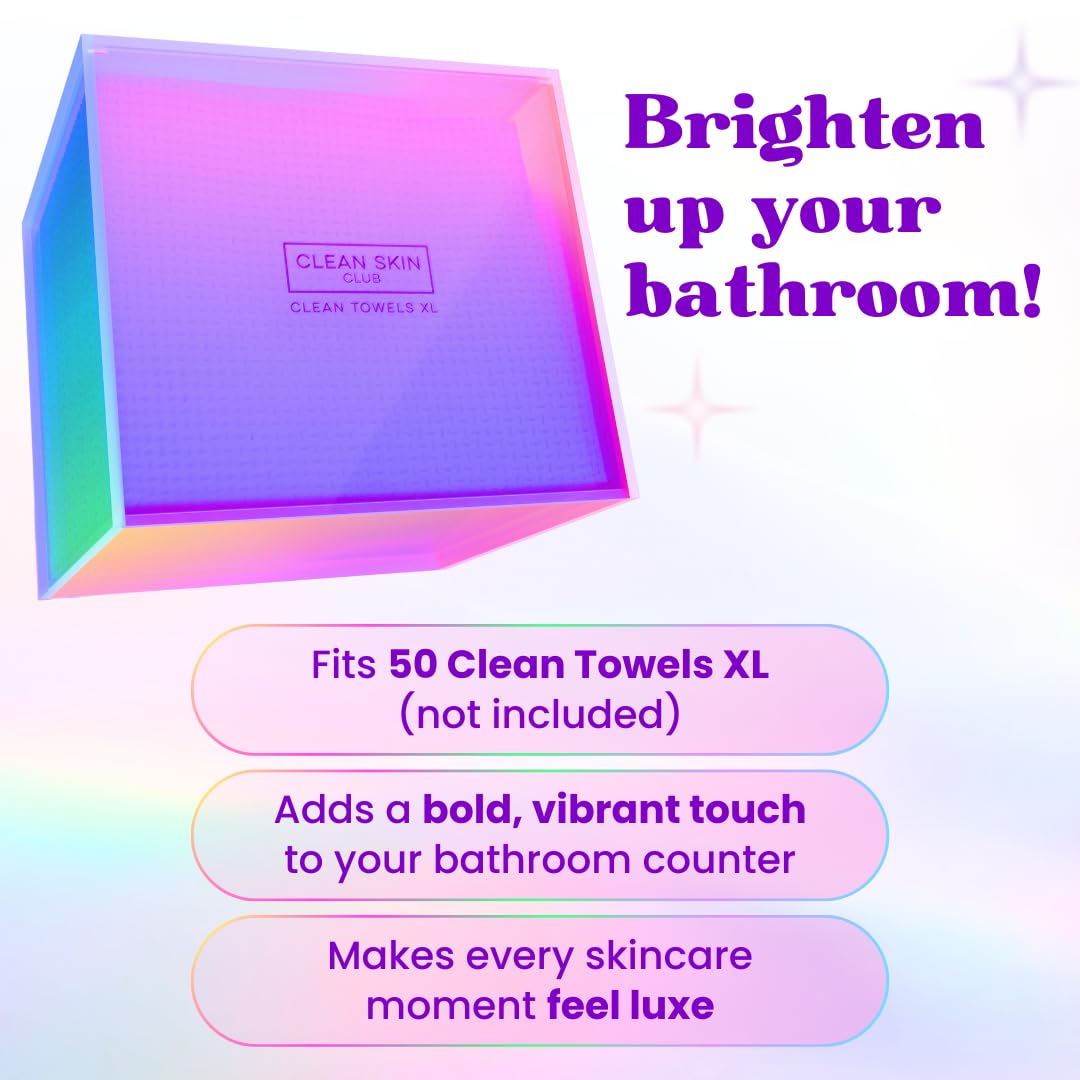 CLEAN SKIN CLUB The Prism Box for Clean Towels XL