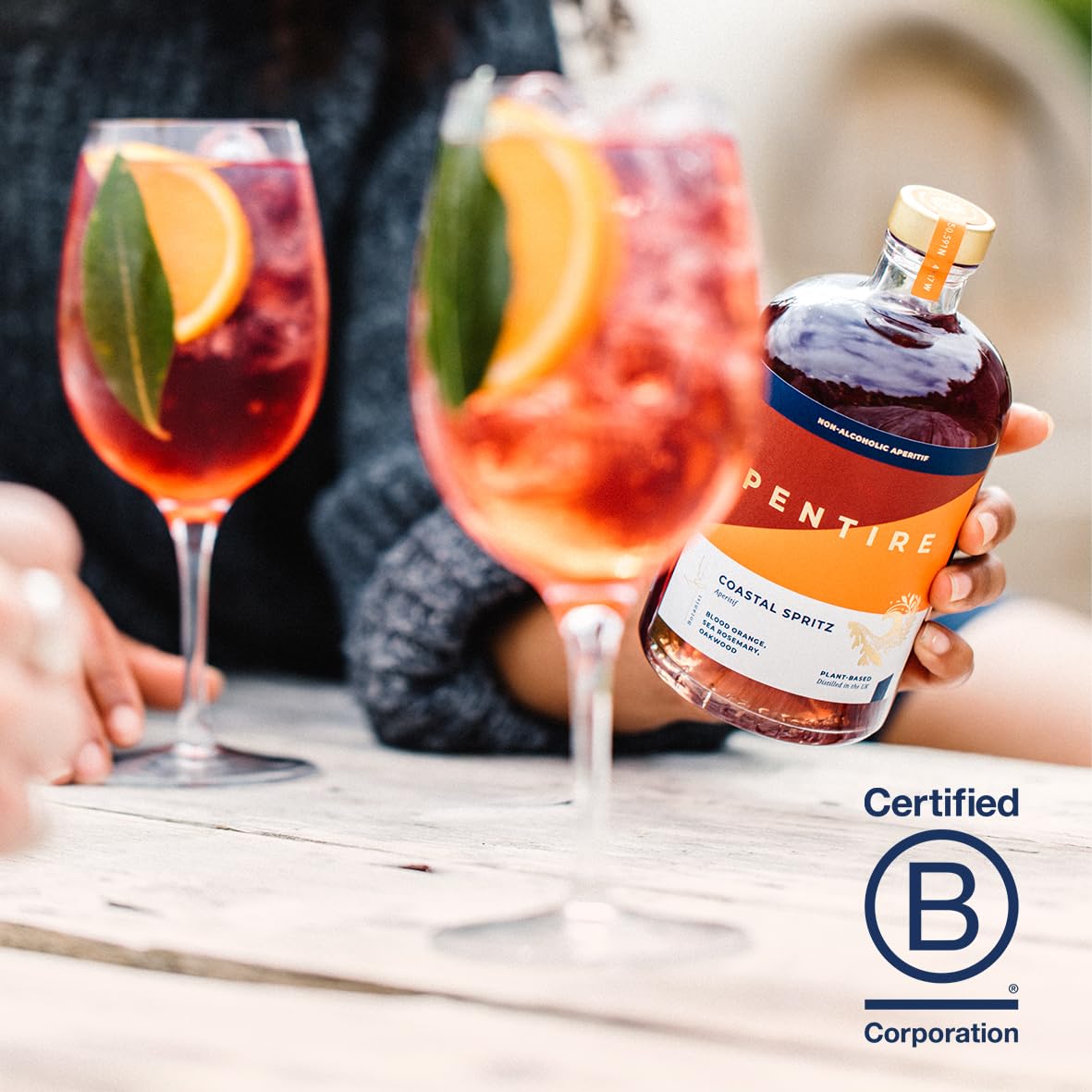 Pentire Coastal Spritz 70cl - Botanical Alcohol Free Aperitif