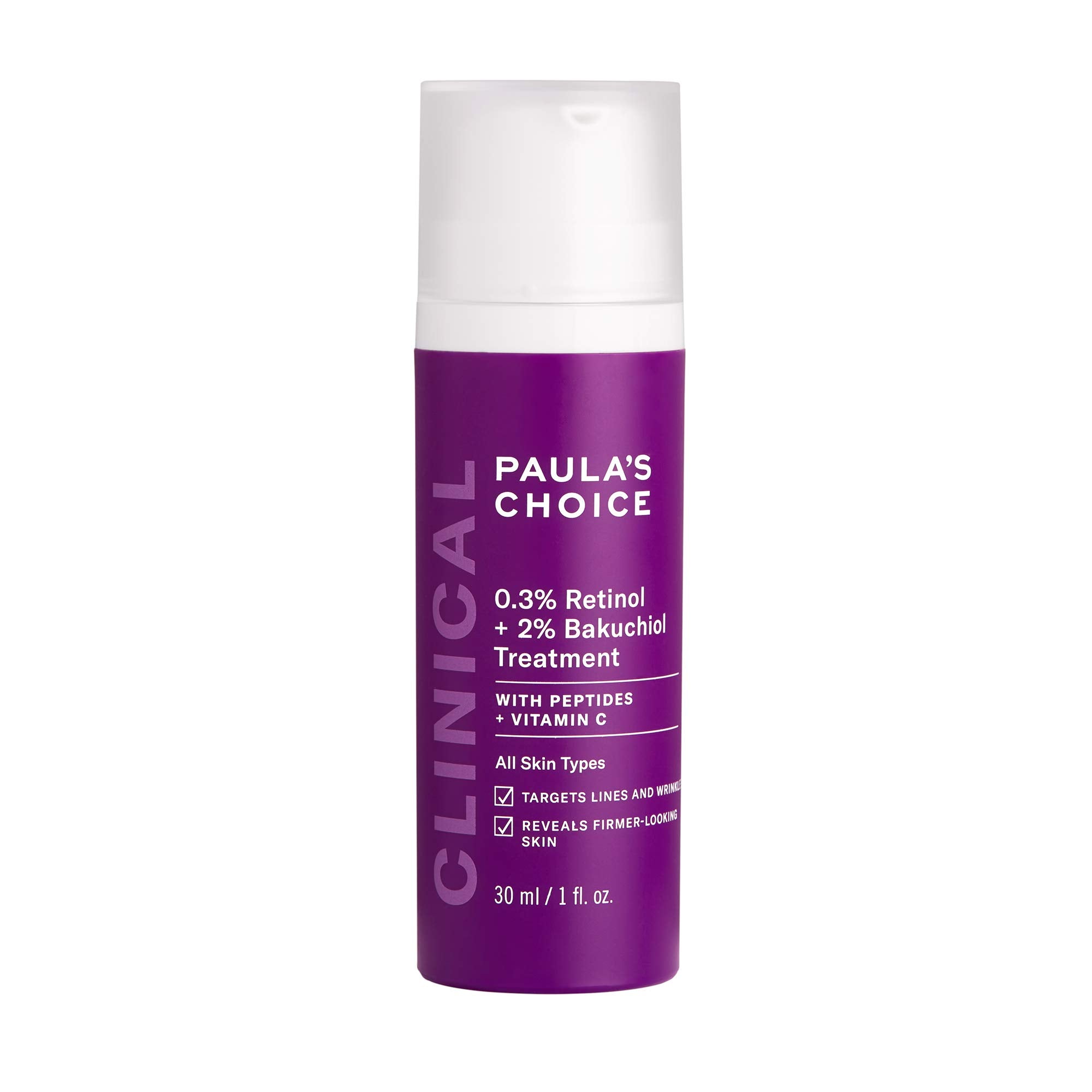 Paula's Choice CLINICAL 0.3% Retinol + 2% Bakuchiol Treatment