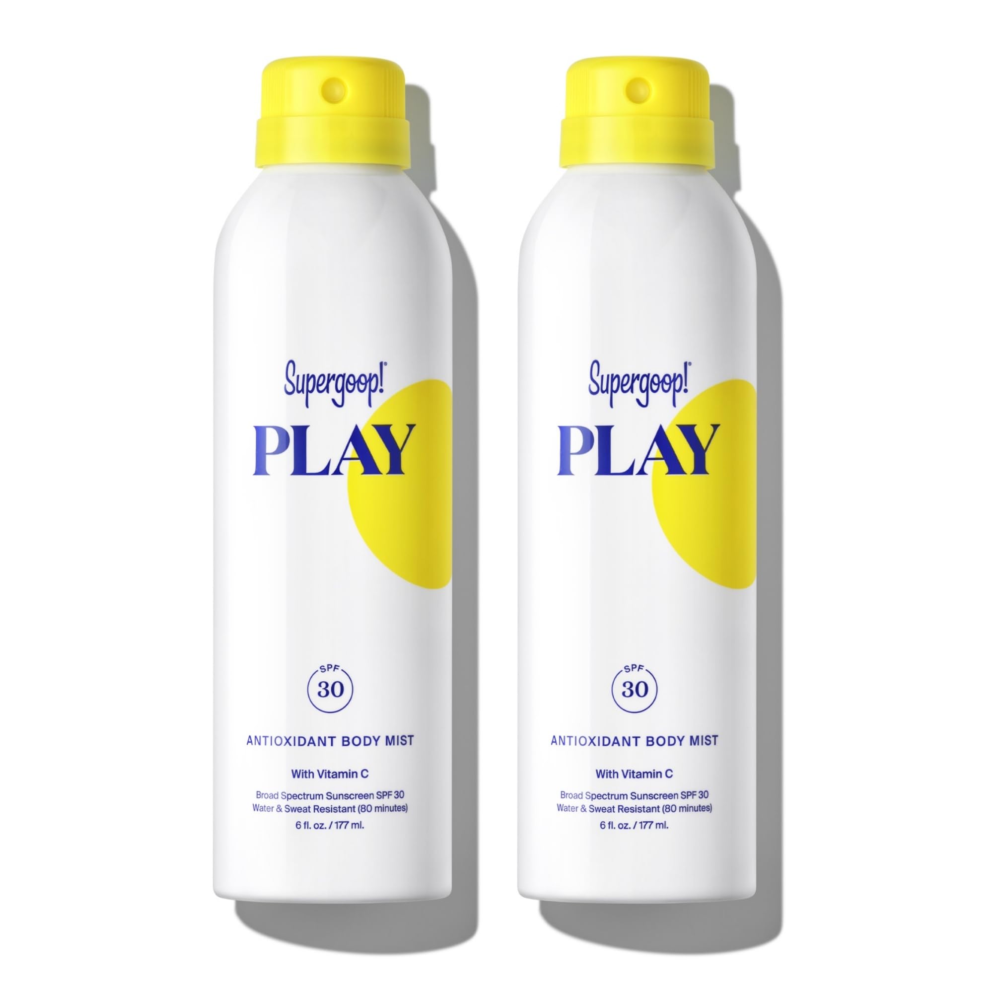 Supergoop! PLAY SPF 30 Antioxidant Body Mist - Pack of 2
