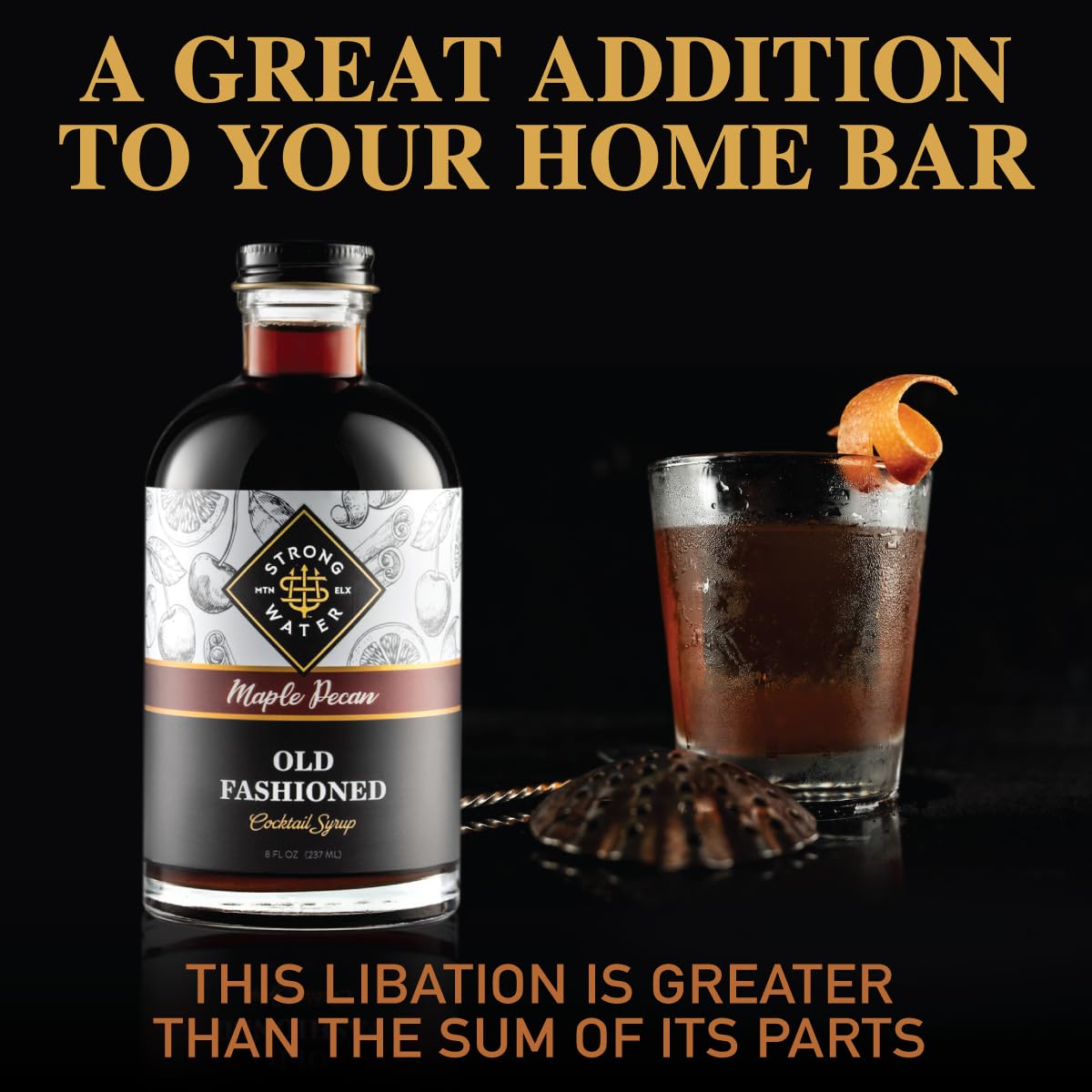 Strongwater Maple Pecan Old Fashioned Craft