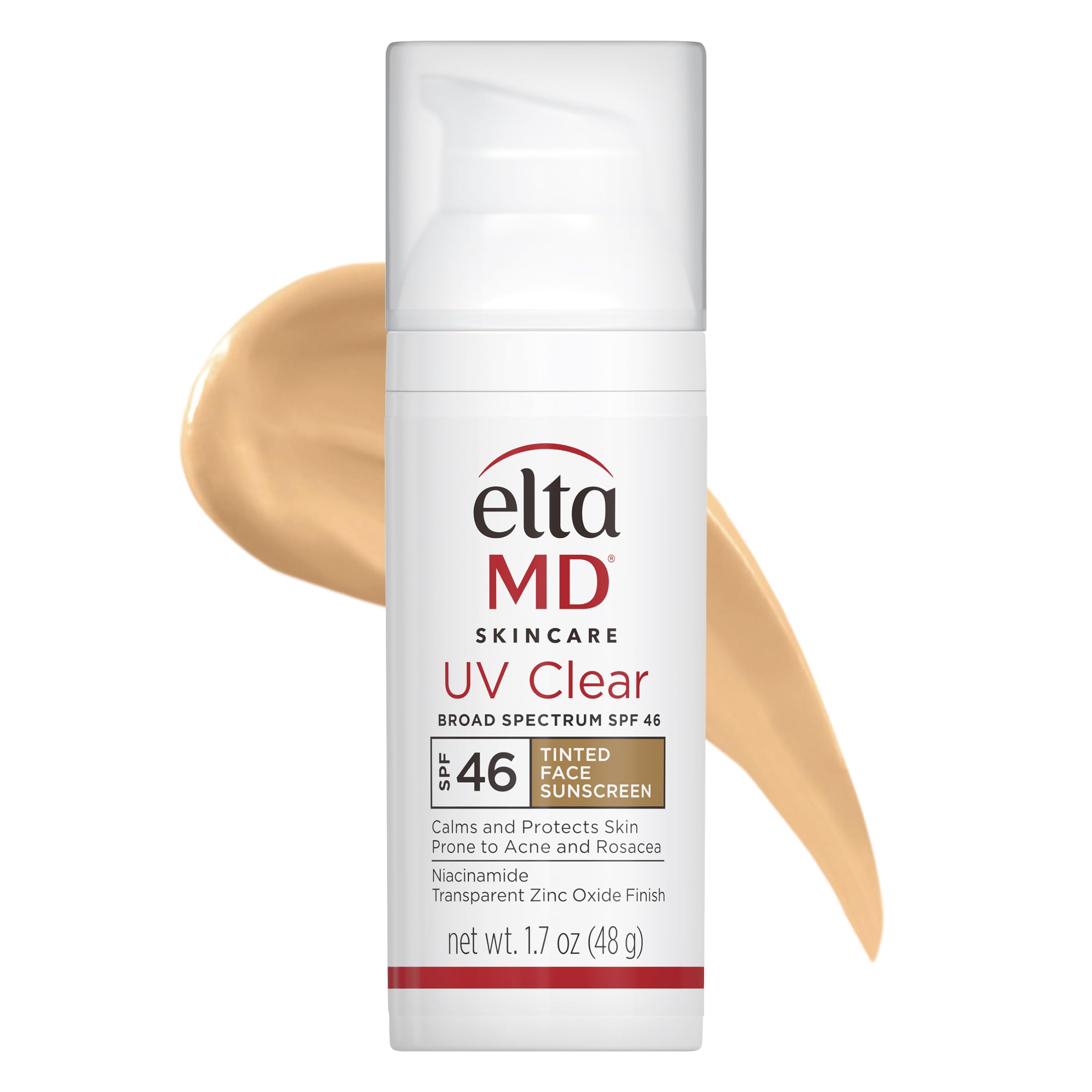 EltaMD UV Clear Tinted Sunscreen for Face, SPF 46