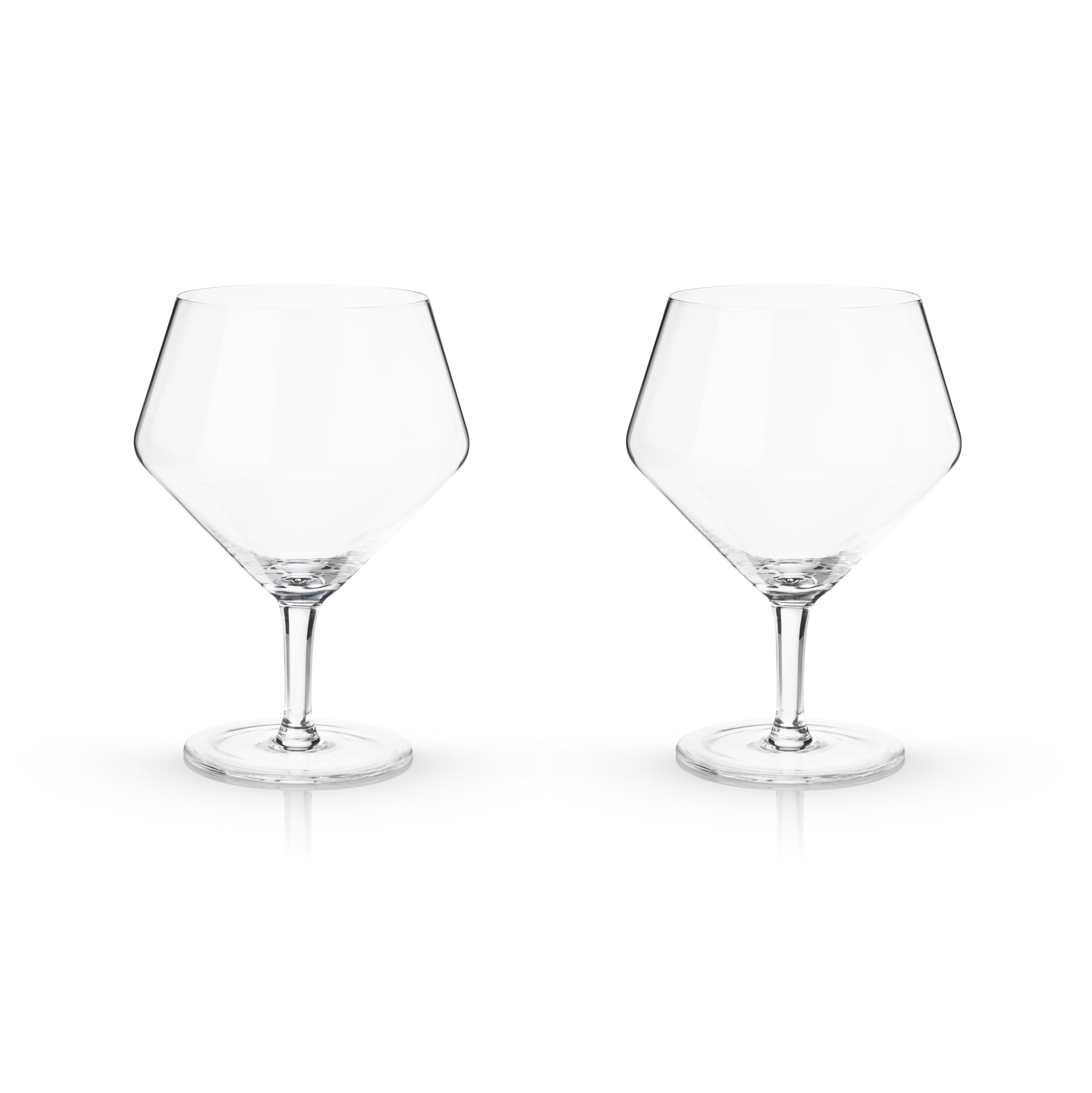 Viski Angled Stemmed Gin & Tonic Glasses