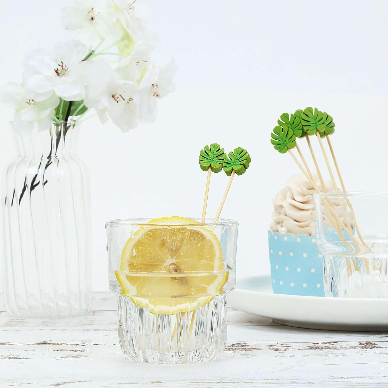 Efavormart Tropical Leaf Party Picks