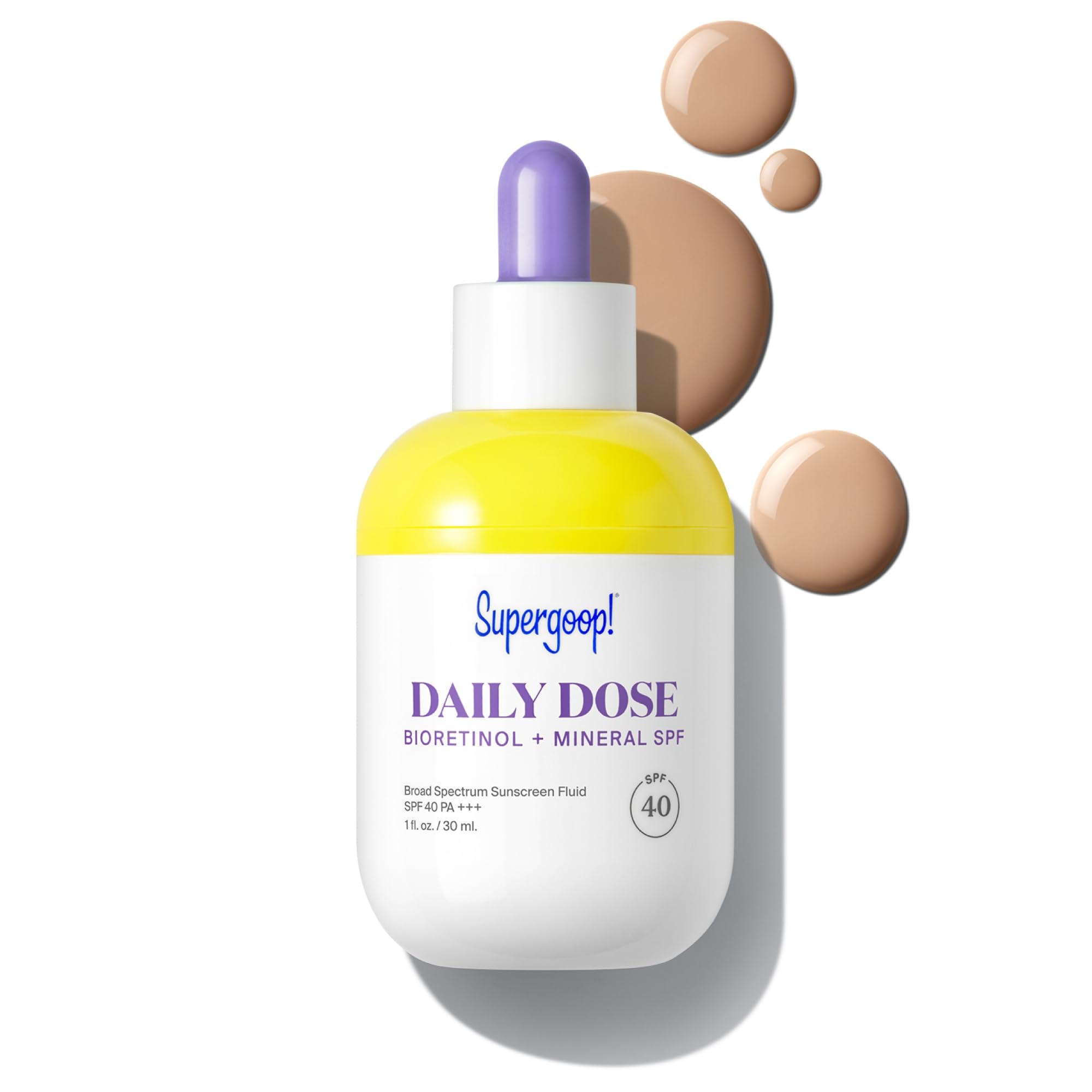 Supergoop! Daily Dose Bioretinol + Mineral SPF 40 with Bakuchiol