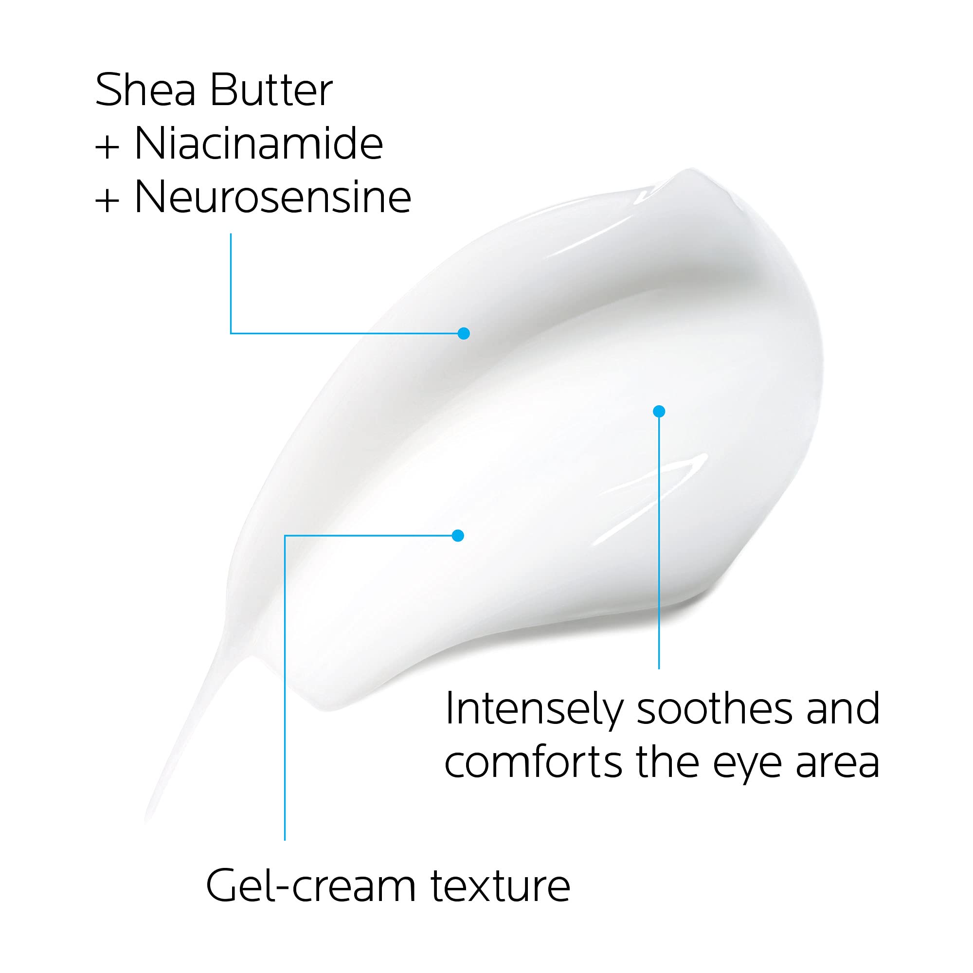 La Roche-Posay Toleriane Dermallergo Eye Cream Soothing Repair Moisturizer