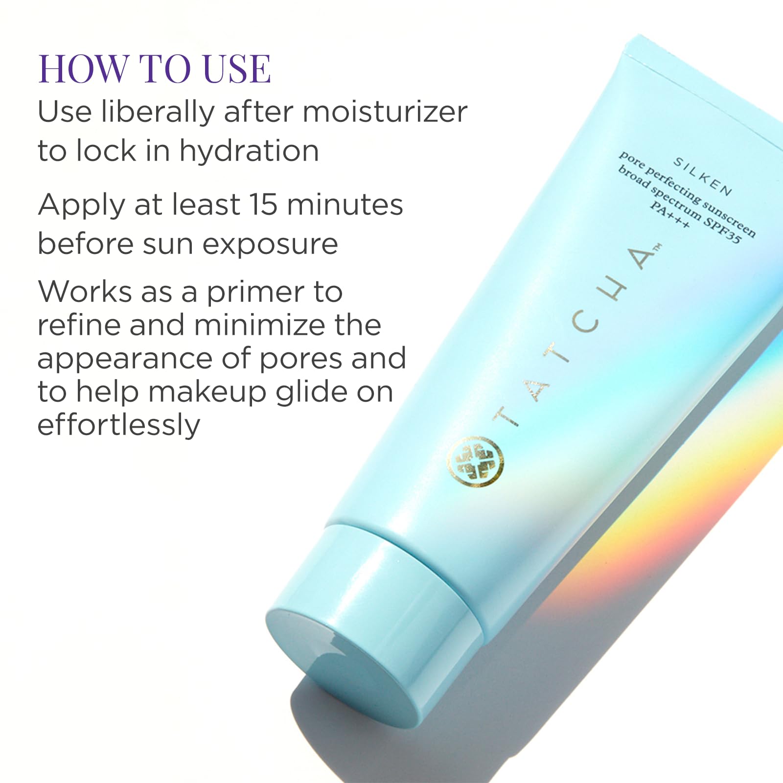 Tatcha Silken Pore Perfecting Sunscreen SPF 35