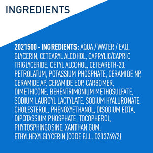 CeraVe Moisturizing Cream, Body and Face Moisturizer