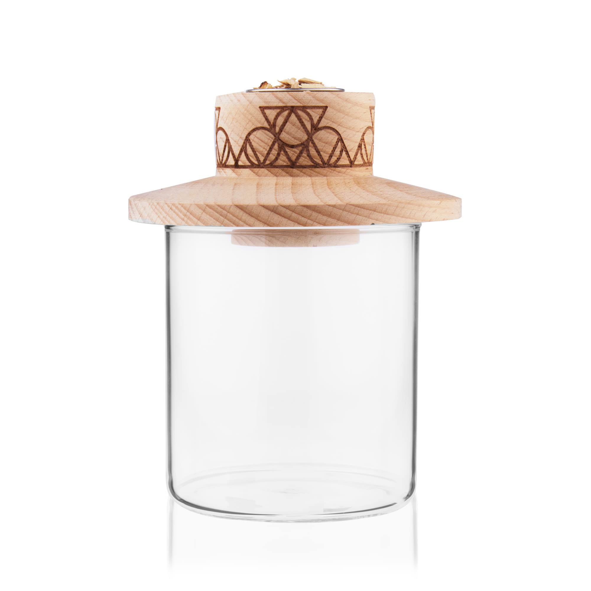 Viski Alchemi Single Serve Smoke Cocktail Kit with Glass and Torch