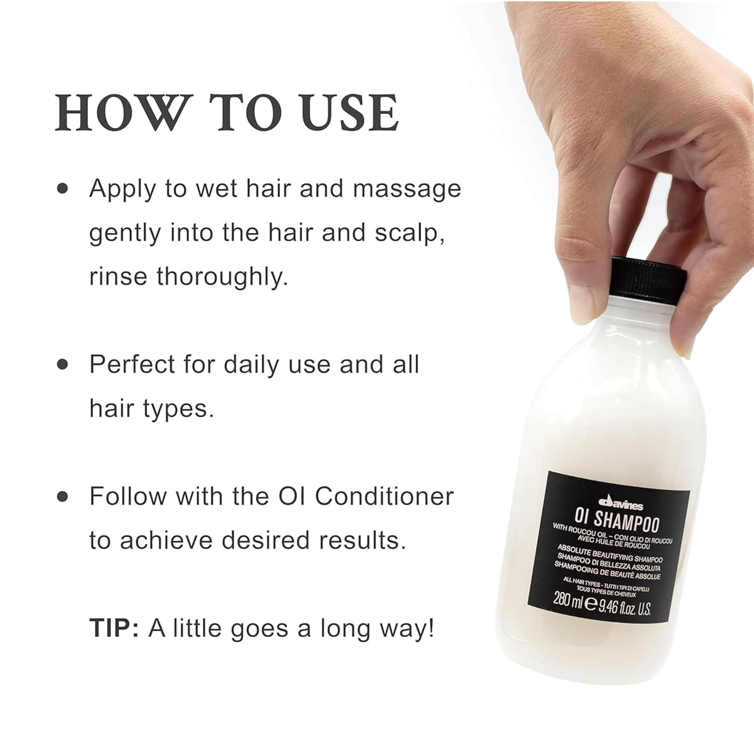 Davines OI Shampoo & Milk