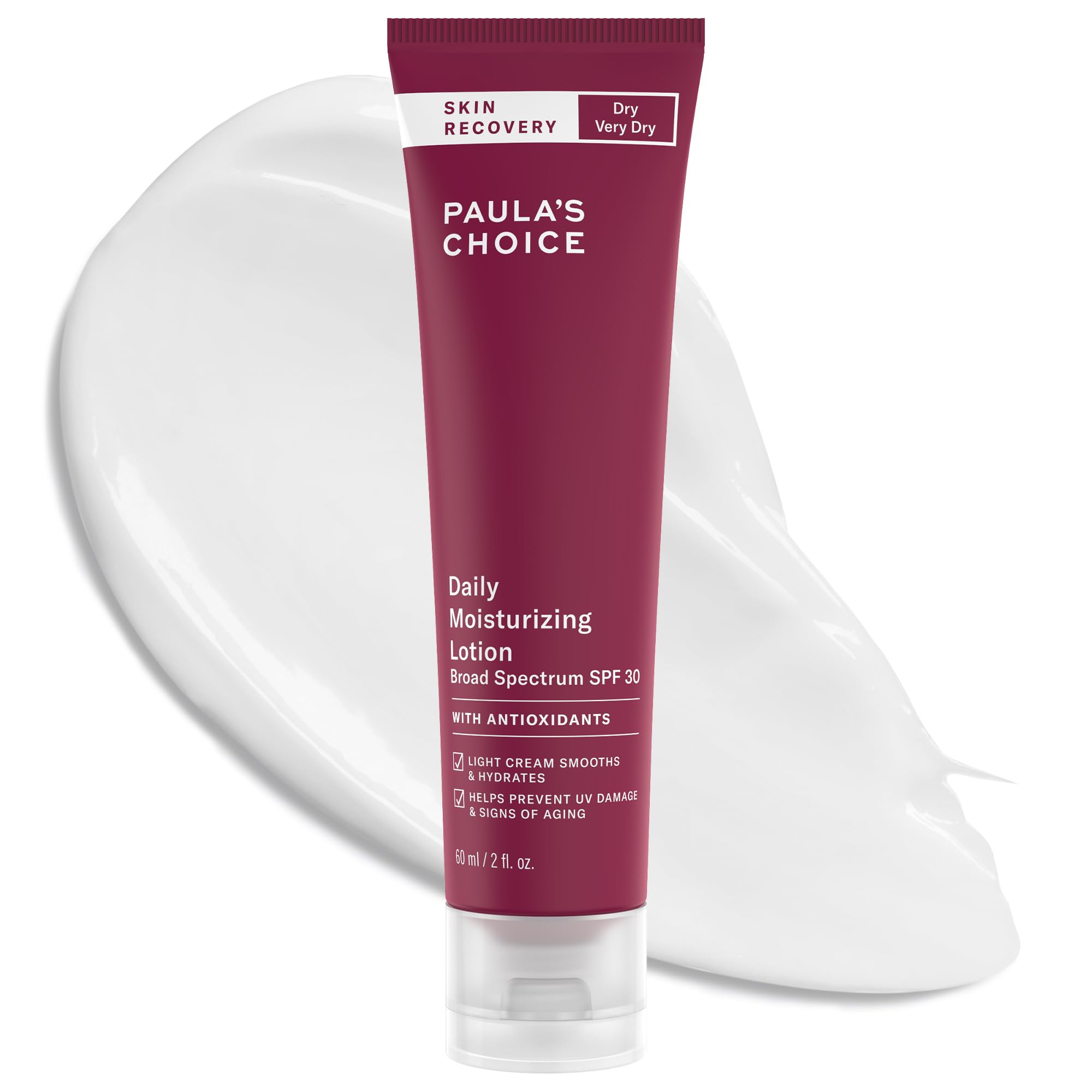 Paula's Choice SKIN RECOVERY Daily Moisturizing Lotion SPF 30 Mineral Sunscreen