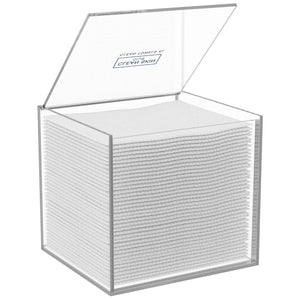 CLEAN SKIN CLUB Clear Acrylic Box for Clean Towels XL