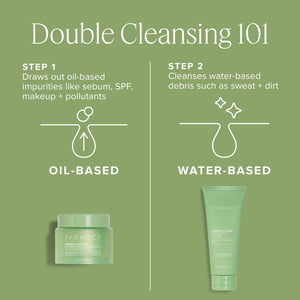 Farmacy Gentle Double Cleanse Skincare Gift Set