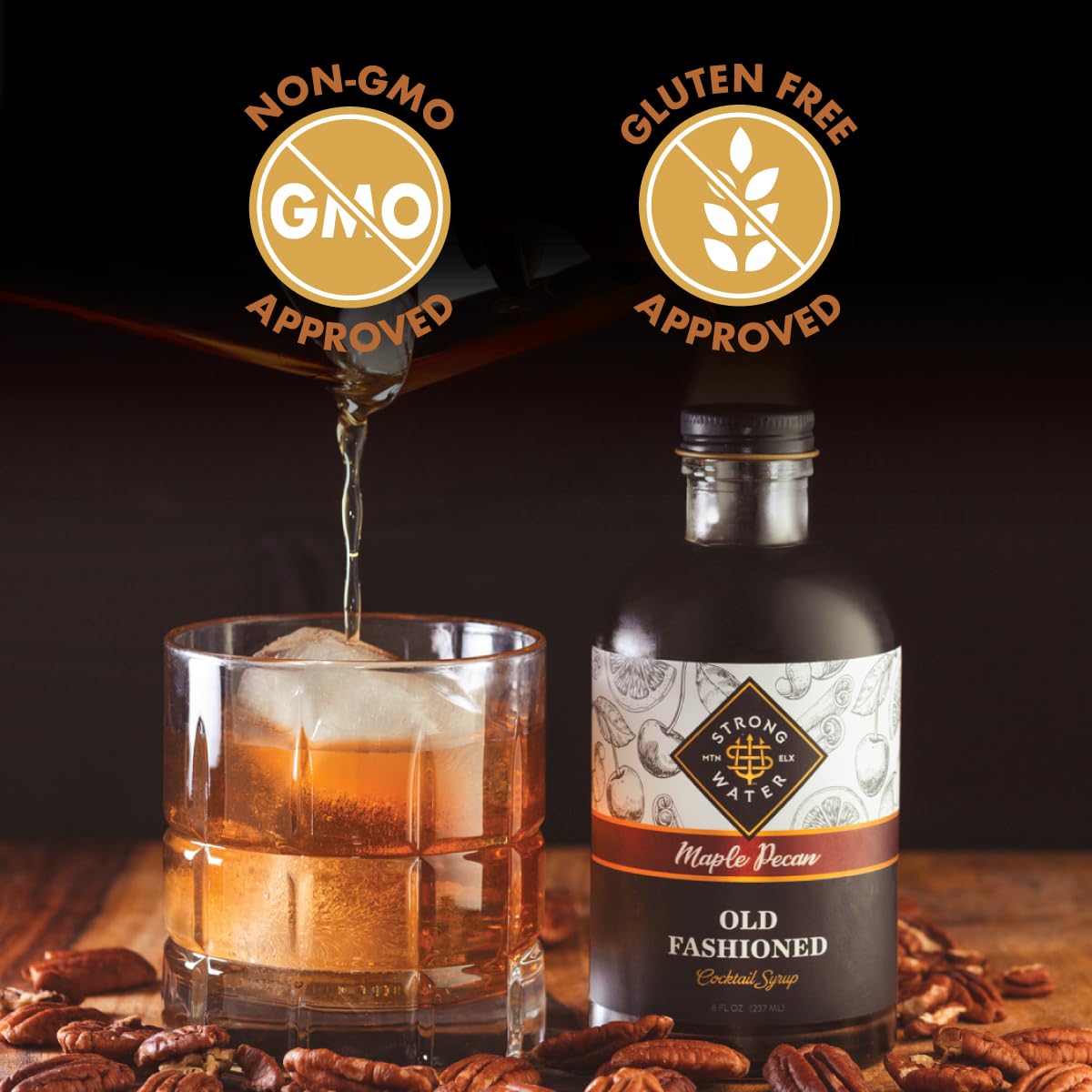 Strongwater Maple Pecan Old Fashioned Craft