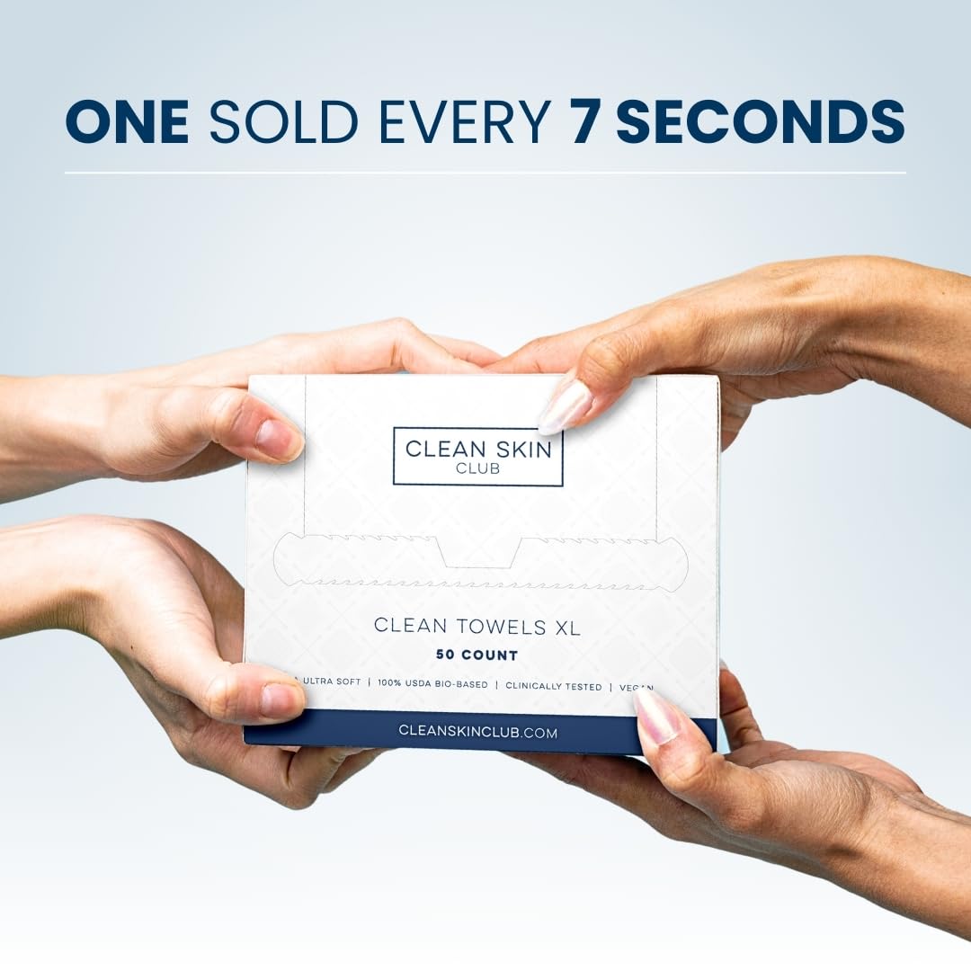 Clean Skin Club Luxe Bamboo Box with Drawer & Towels XL