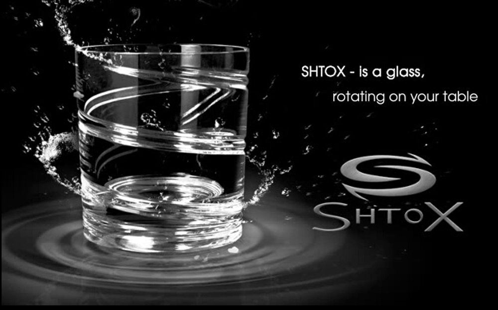 SHTOX Roulette Rotating Whiskey/Scotch/Bourbon Glass