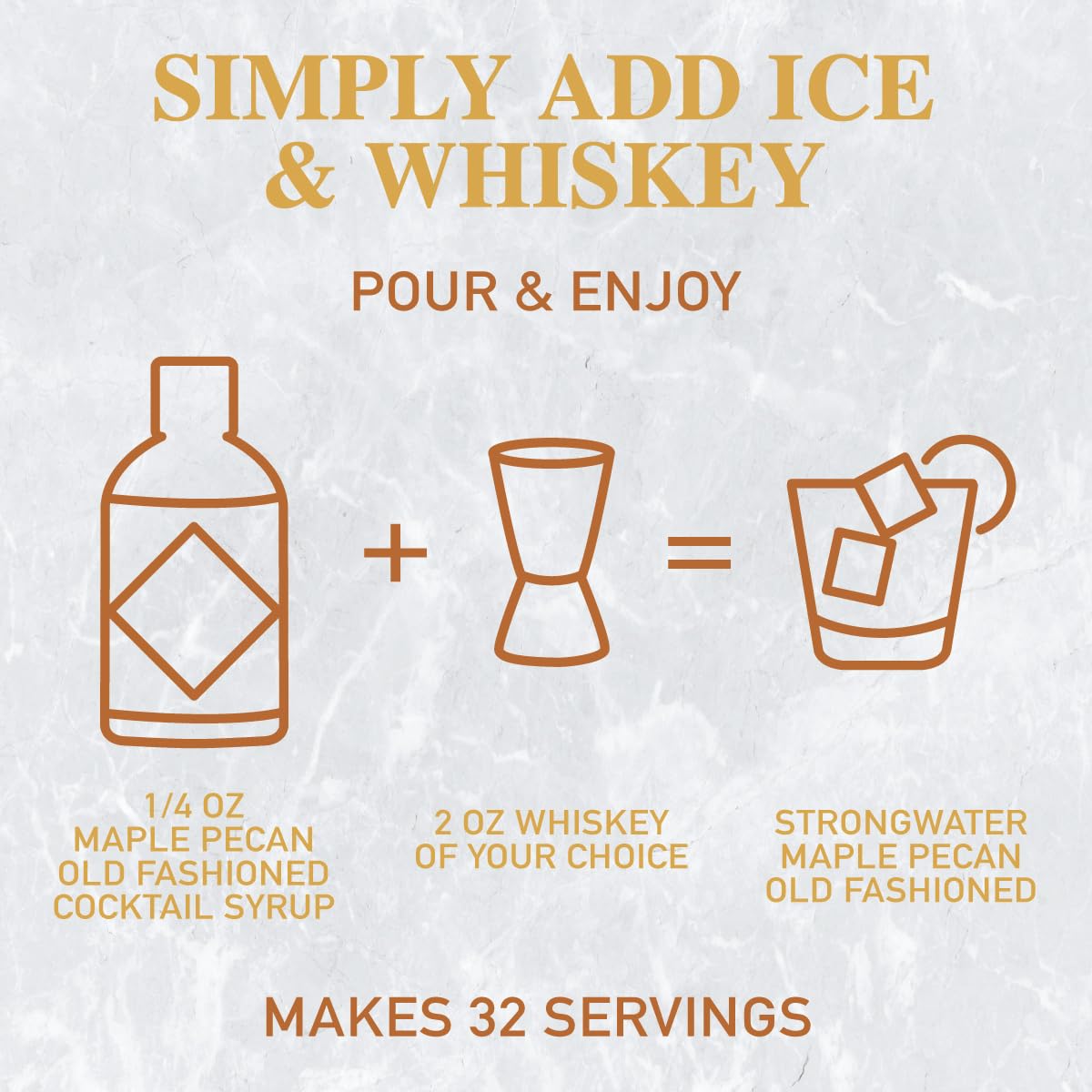 Strongwater Maple Pecan Old Fashioned Craft