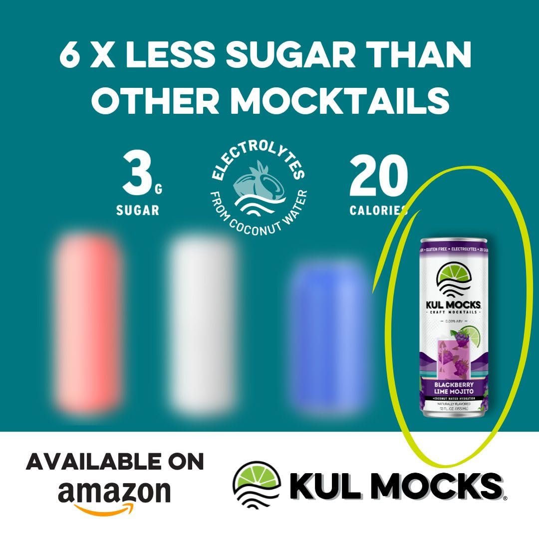 KUL MOCKS Non-Alcoholic Mocktails | Party Box Variety Pack