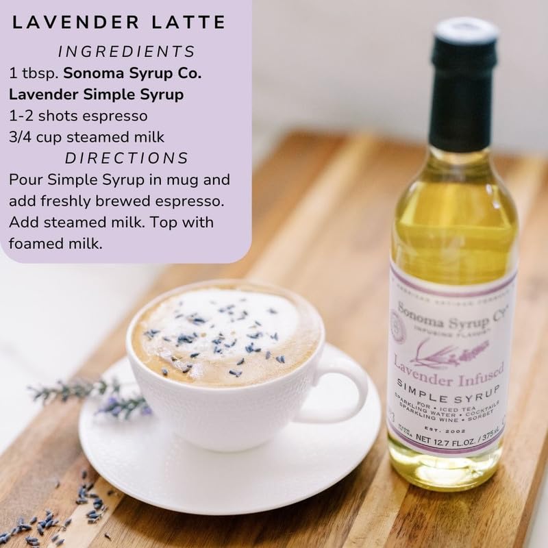 Sonoma Syrup Co Lavender Infused Simple Syrup