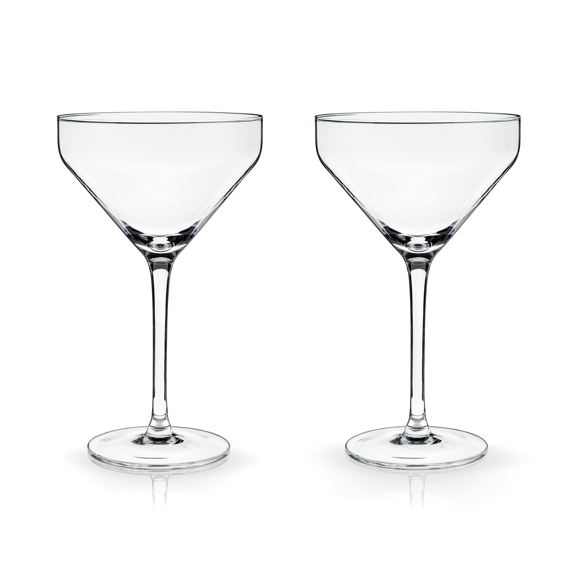 Viski Angled Martini Glass - Set of 2