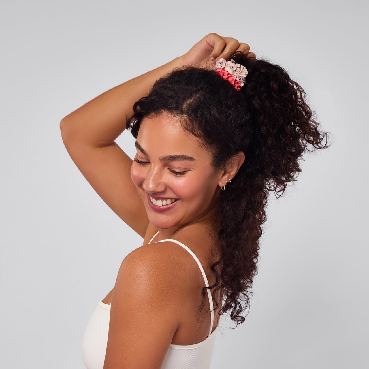 Kitsch Satin Scrunchies for Women - No Crease Hair Ties