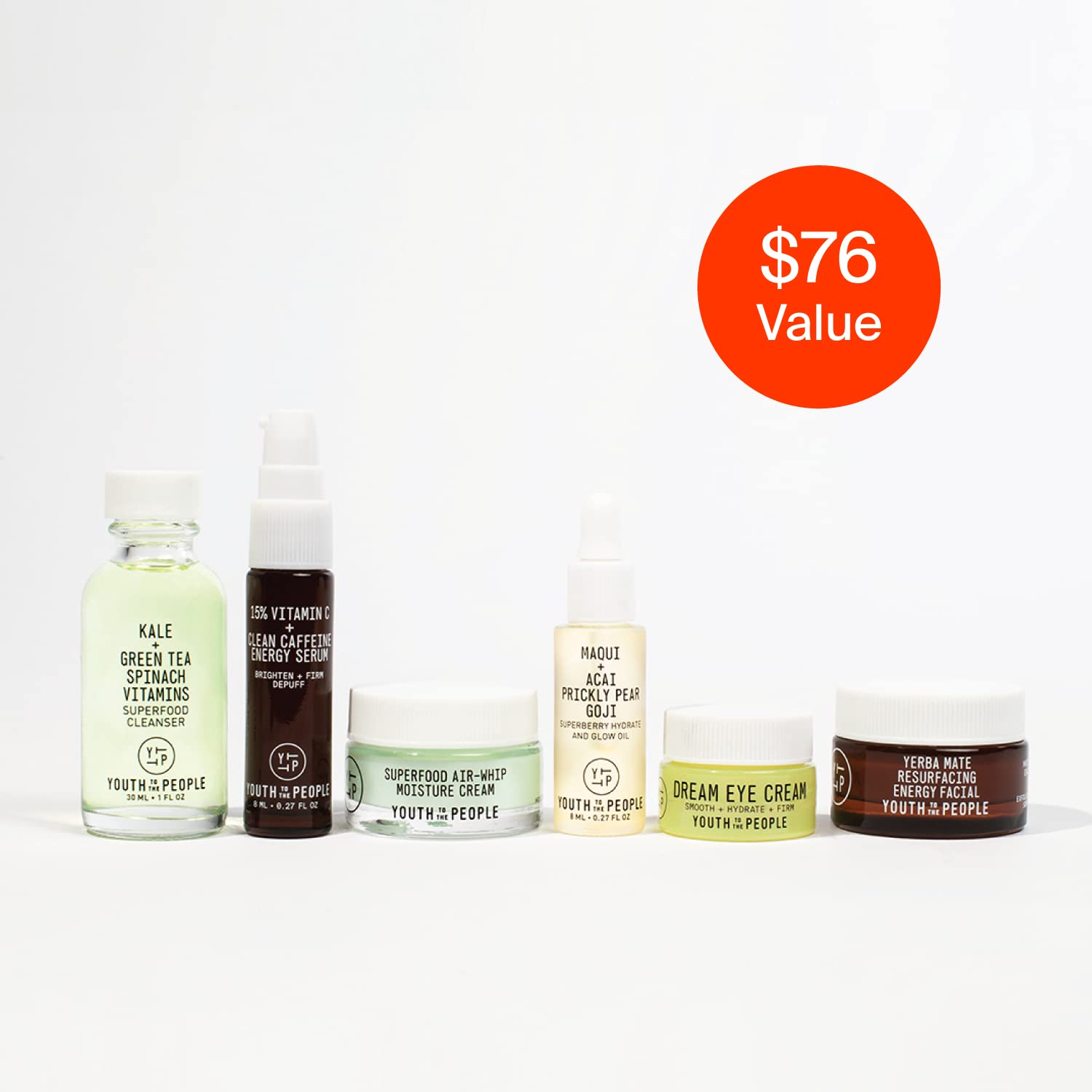 Youth To The People Youth System Set, 6-Pc Superfood Antioxidant Skincare Giftset