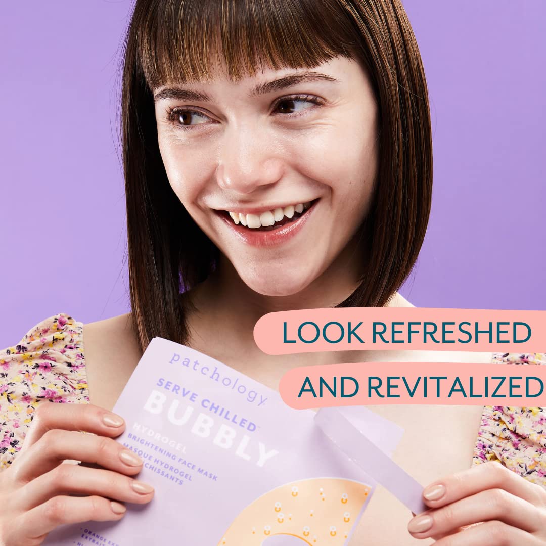 Patchology Bubbly Brightening Gel Face Mask