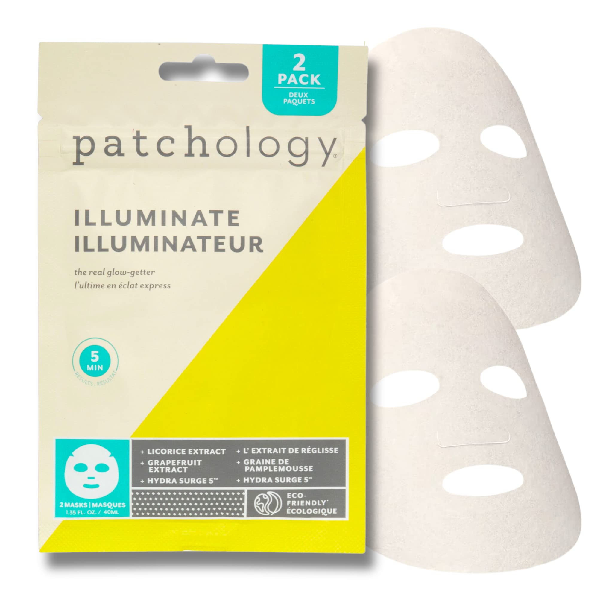 Patchology Brightening Face Masks with Vitamin C