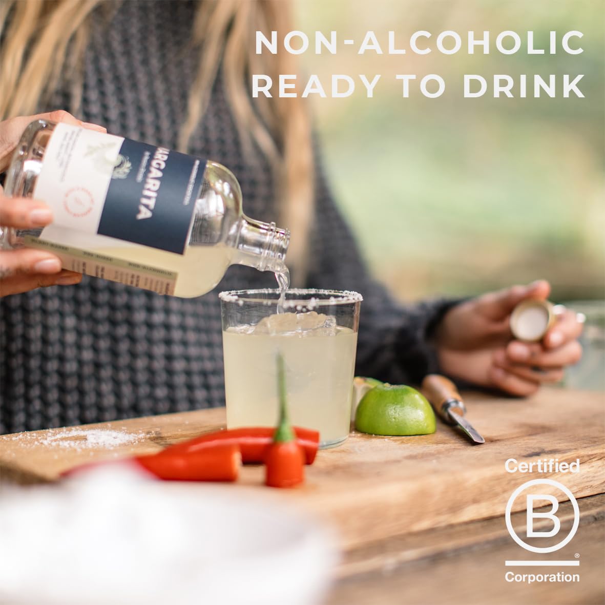 Pentire Margarita 50cl - Botanical Alcohol Free Cocktail