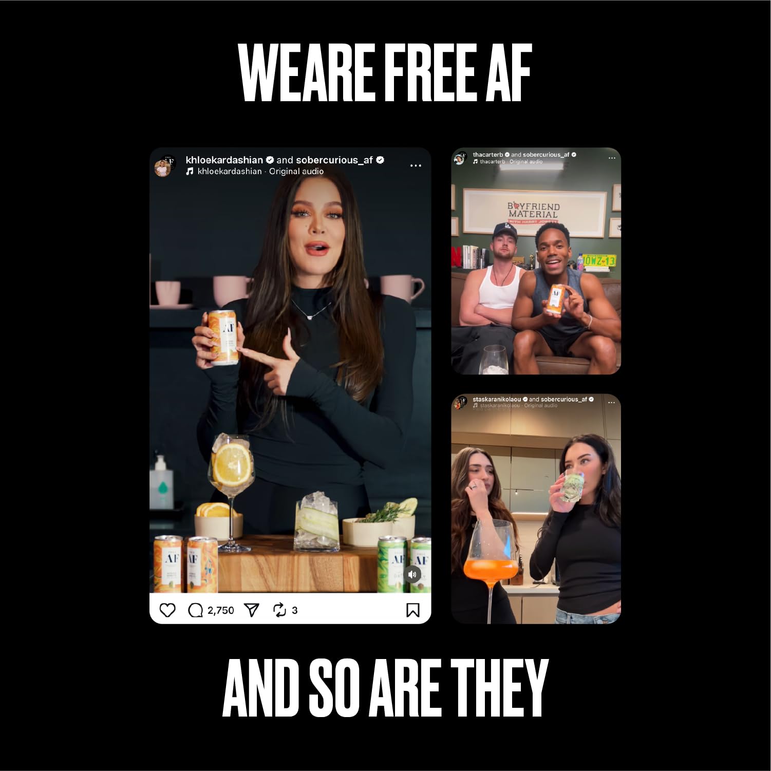 FREE AF Non-Alcoholic Drinks Variety Pack AFTERGLOW