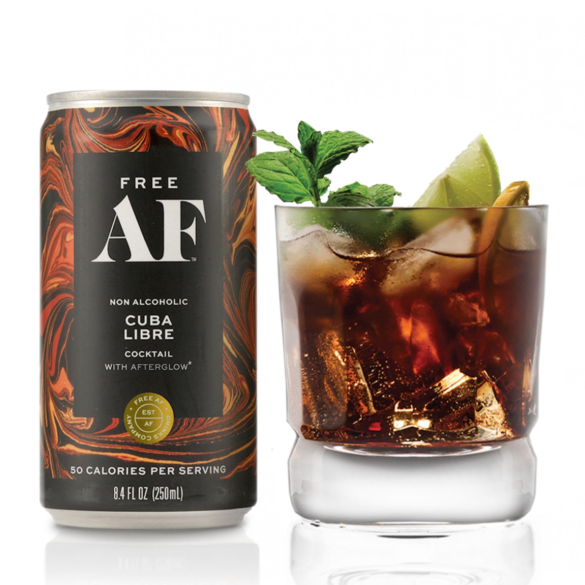 FREE AF Non-Alcoholic Drinks Cuba Libre