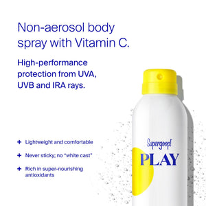 Supergoop! PLAY SPF 30 Antioxidant Body Mist - Pack of 2