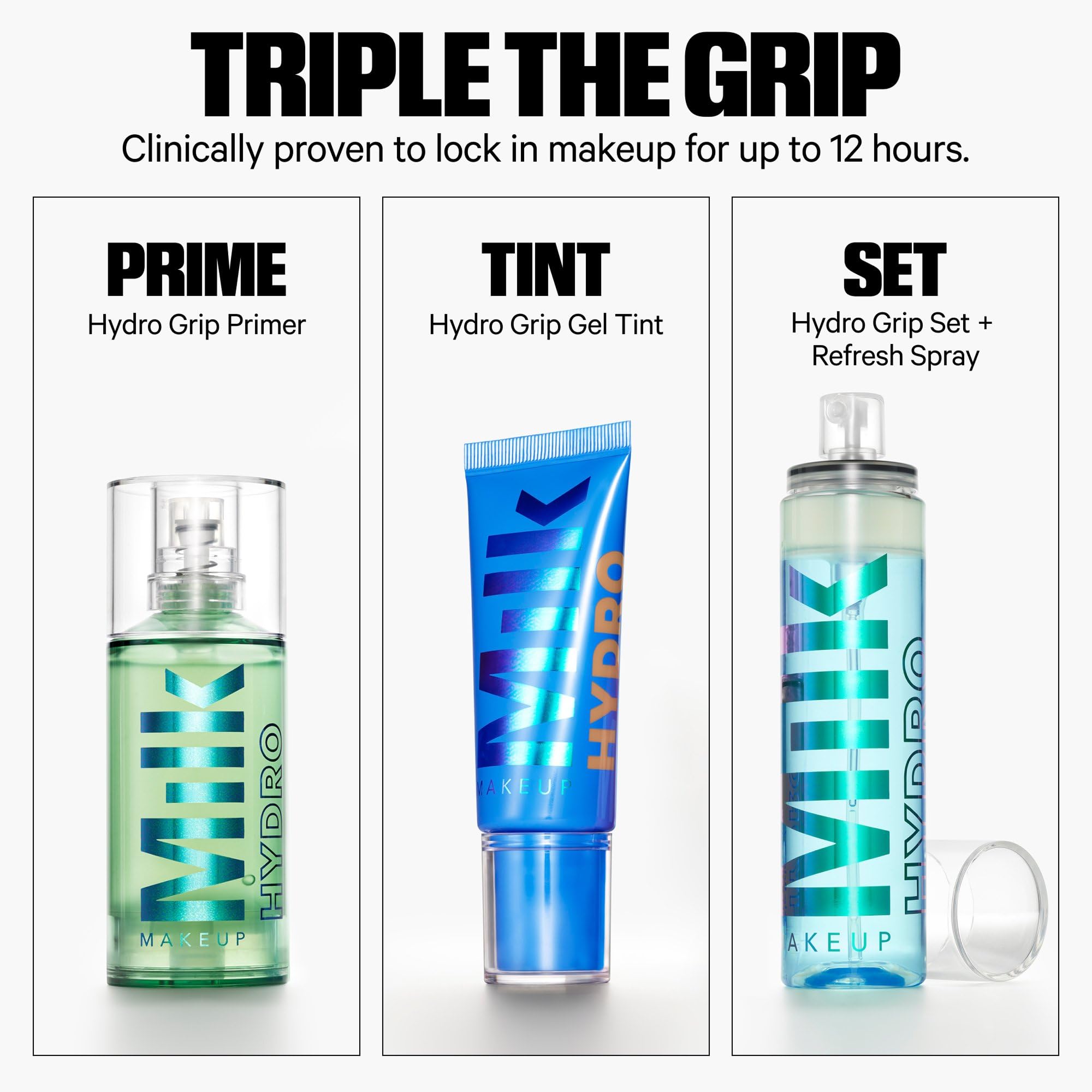 Milk Makeup Hydro Grip Hydrating Gel Skin Tint with Hyaluronic Acid