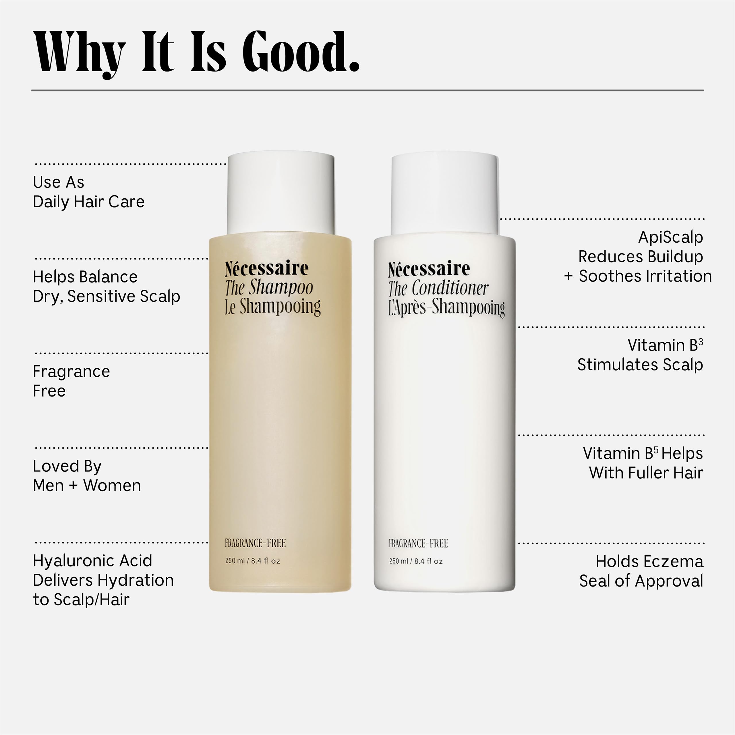 Nécessaire The Hair Duo - Shampoo and Conditioner Set