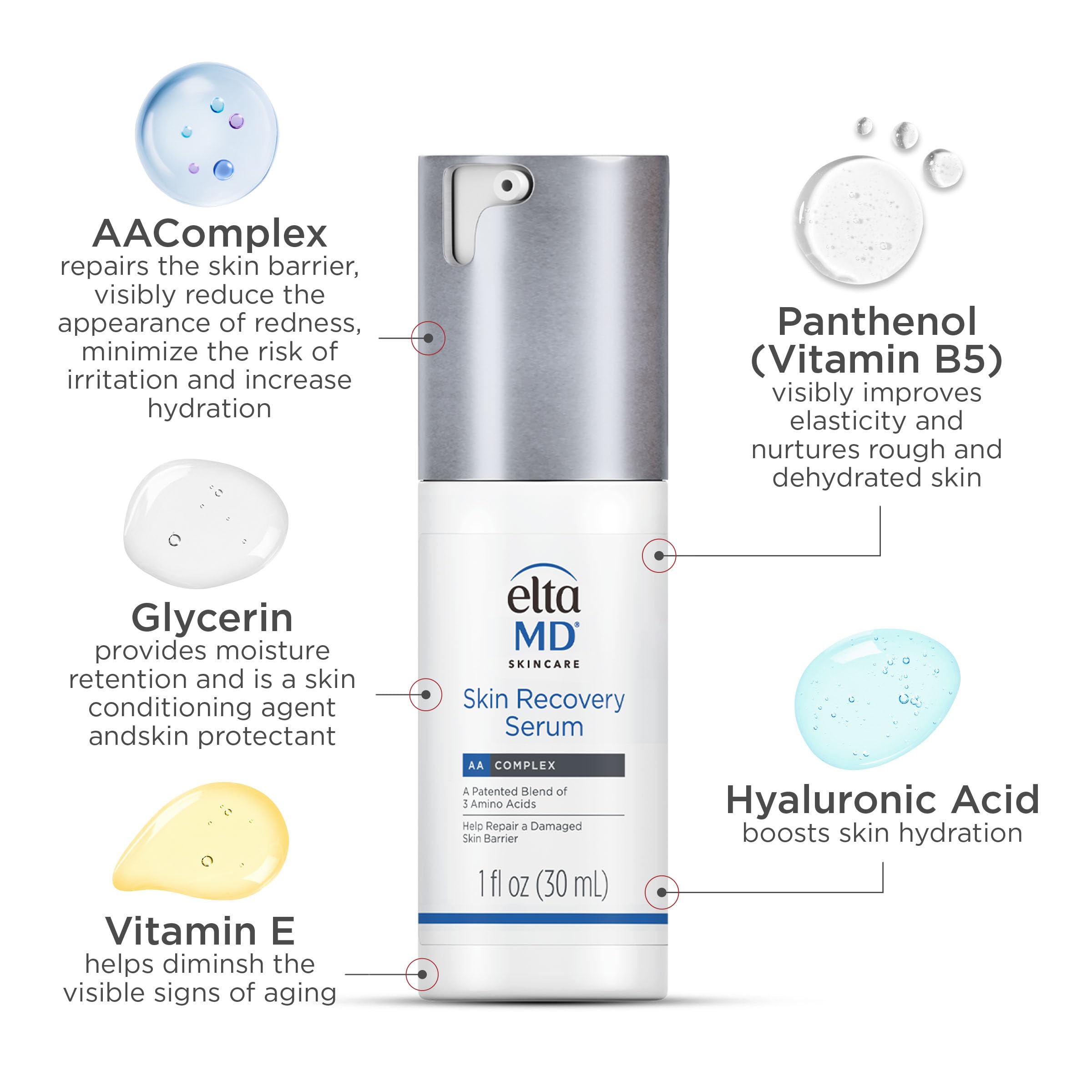 EltaMD Skin Recovery Face Serum