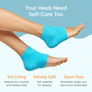 ZenToes Moisturizing Socks for Cracked Heel Treatment