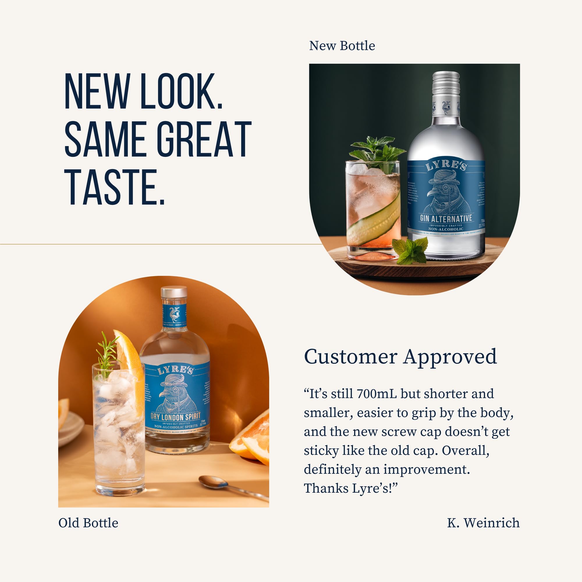 Lyre's Gin Alternative, Dry London Premium Non Alcoholic Spirits